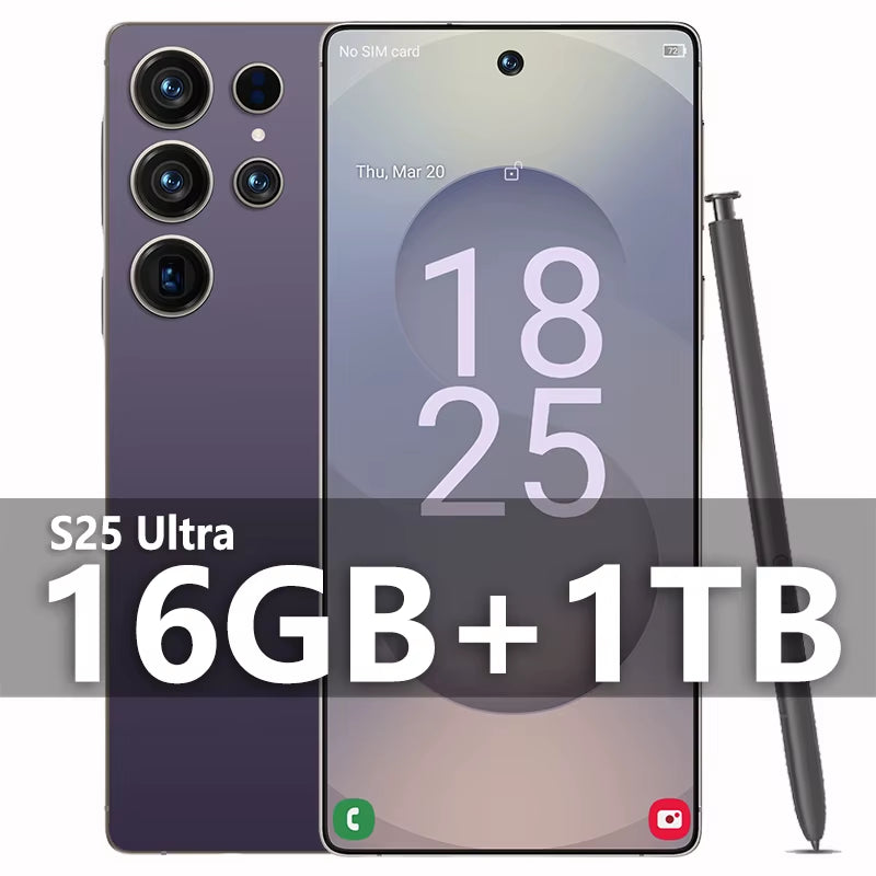 2025 Original Pad S25 Ultra Tablet PC 7.3 Inch HD 4K Android 13 22GB+2TB 8000Mah Battery 4G 5G Dual Sim Card Wifi GPS Google Tab