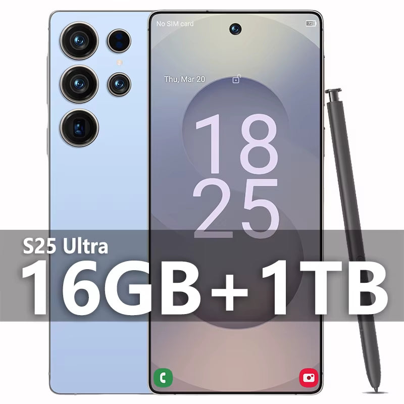 2025 Original Pad S25 Ultra Tablet PC 7.3 Inch HD 4K Android 13 22GB+2TB 8000Mah Battery 4G 5G Dual Sim Card Wifi GPS Google Tab