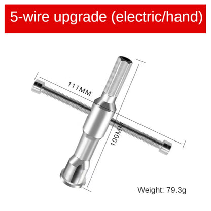 Wire Twisting Tool Electrician Twister Quick Connector Twist Wire Tool for Power Drill Drivers Stripping and Twist Wire Cable
