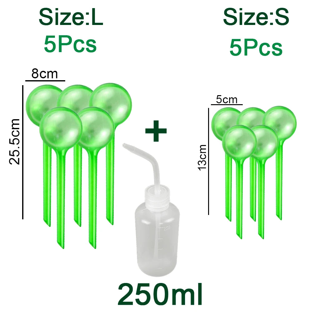Automatic Plant Watering Bulbs Self Watering Balls House Garden Water Can Spike Flower Houseplant Device Drip Irrigation System