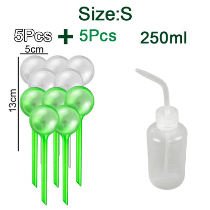 Automatic Plant Watering Bulbs Self Watering Balls House Garden Water Can Spike Flower Houseplant Device Drip Irrigation System