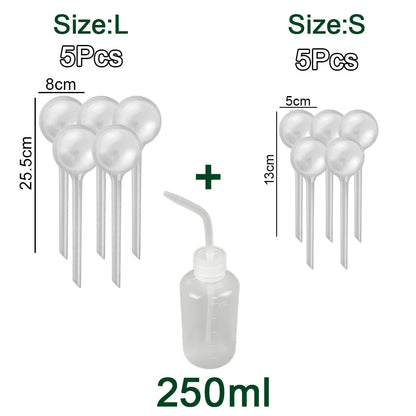 Automatic Plant Watering Bulbs Self Watering Balls House Garden Water Can Spike Flower Houseplant Device Drip Irrigation System