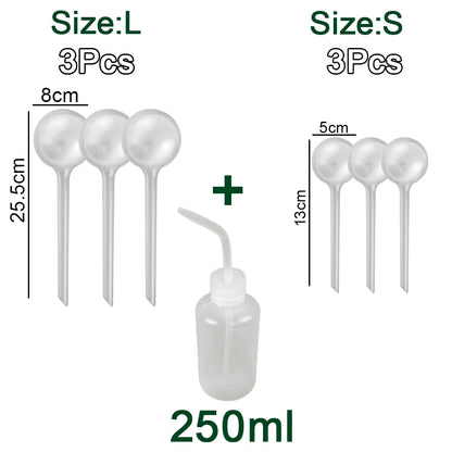 Automatic Plant Watering Bulbs Self Watering Balls House Garden Water Can Spike Flower Houseplant Device Drip Irrigation System