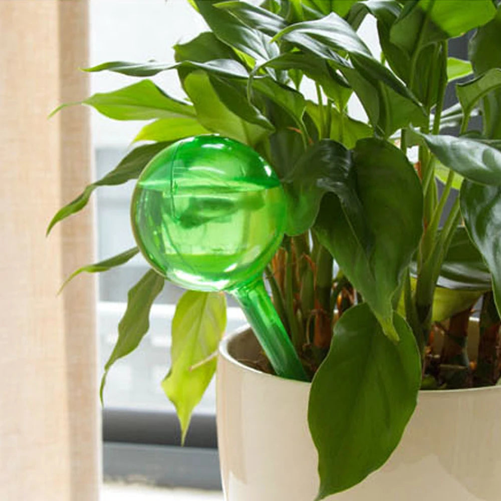 Automatic Plant Watering Bulbs Self Watering Balls House Garden Water Can Spike Flower Houseplant Device Drip Irrigation System